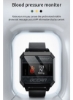 ساعت هوشمند ورزشی OCEAN 2 0.96 اینچی TFT صفحه نمایش تک لمسی خواب / ضربان قلب / فشار خون مانیتور چند حالت ورزشی پیام / یادآوری تماس سازگار با Android iOS