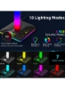 پایه نگهدارنده هدست LED RGB بازی با 2 پورت USB