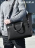 کیف گاه به گاه آکسفورد تجاری کیف لپ تاپ 14 اینچی کیف مسنجر بزرگ کلاسیک و ضد آب کیف دستی دسته بالایی ضد سایش برای مردان مسافرتی دفتر کار مشکی