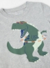 ست لباس چاپ دایناسور پسرانه (بسته 2 عددی)