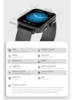 ساعت هوشمند GULFLINK برای گوشی های اندروید و iOS سازگار با اپل آیفون، سامسونگ
