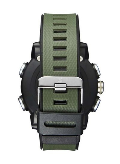 ساعت مچی دیجیتال آنالوگ شکل گرد A22810-PPHB - 52mm - Army Green