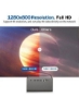 پروژکتور سه بعدی V7pro HD 1080P با بلندگوی BT Pro Smart DLP Projector 4k