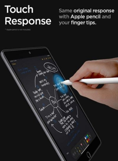 محافظ صفحه نمایش شیشه ای باریک Glastr برای اپل آیپد 10.2 اینچی نسل نهم / هشتم / هفتم (2021/2020/2019) - Clear