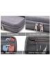 کیف حمل سازگار با سوئیچ نینتندو/سوئیچ OLED/Switch Lite با 2 بسته محافظ صفحه نمایش شیشه ای، طراحی ضد آب با 10 اسلات کارت بازی و جیب لوازم جانبی برای سفر