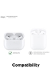 Excellence AirPods Pro Earbuds Hook Cover 4 جفت 2 Large 2 Small Lavender