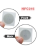 برچسب NTAG 215 NFC سازگار با TagMo و Amiibo - NTAG215 NFC Tag، 25 میلی متر (1 اینچ)، حافظه 504 بایت سازگار با Nintendo Switch، Wii U و 3Ds!. 100 قطعه