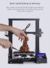 چاپگر سه بعدی Creality Ender 3 کاملا متن باز با عملکرد چاپ رزومه چاپگرهای سه بعدی DIY اندازه چاپ 8.66x8.66x9.84 اینچ