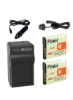 DMK Power 2PCS NP-BG1 باتری 950mAh با شارژر باتری TC600C سازگار با Sony DSC-H3 DSC-H7 و غیره،