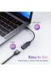 آداپتور USB C به HDMI 4K برای Mac OS آداپتور نوع C به HDMI، سازگار با MacBook Pro 2019/2018/2017، برای MacBook Air، Galaxy، برای Dell XPS، برای Pixelbook برای Microsoft و موارد دیگر (1 بسته)