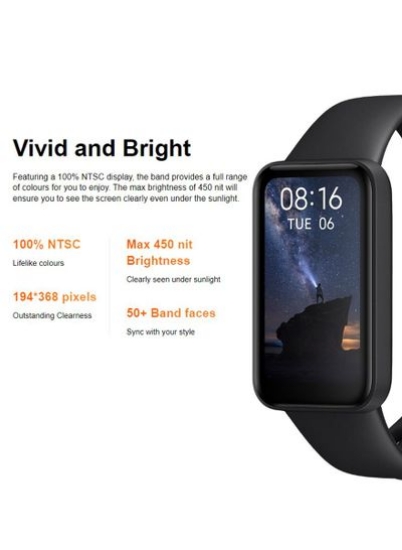 Redmi Smart Band Pro، صفحه نمایش لمسی 1.47 اینچی AMOLED با شارژ مغناطیسی