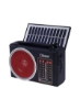 رادیو رترو شارژی پنل خورشیدی کلیکان با فرم های رادیویی باند FM/AM/SW/DSP، اتصال به کارت USB/TF، 2 سال گارانتی، مشکی و قرمز – CK838