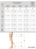 جوراب شلواری فشاری طبی پنجه باز پنبه ای - کلاس 2 (23-32 میلی متر جیوه)