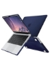 قاب محافظ پلاستیکی سخت سازگار با MacBook Pro 14-Inch 2021 2022 Release A2442 M1 Pro M1 Max با صفحه نمایش مایع رتینا XDR Touch ID آبی دریایی
