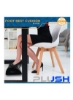 بالشتک صندلی دنباله دار ارتوپدی پیشرفته Creative Planet Plush و بالش پشتی کمری (ژل تزریقی) و جای پا (قطره اشک) برای صندلی اداری