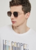 عینک آفتابی پلاریزه مربعی مردانه و زنانه - عینک پل دوبل با محافظ UVA/UV