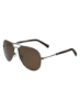 FULL RIM METAL Aviator NAUTICA SUN N4631SP 5816 (035) MATTE GUNMETAL