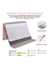 Ntech New 10.9 iPad Case برای iPad Air نسل چهارم 2020 و iPad Pro 11 inch 2018 iPad 10.9 inch Keyboard with Case 2020 Cover for iPad Air 4 Wireless Keyboard Bluetooth Auto Wake Sleep Rose Gold