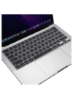 پوشش صفحه کلید عربی طرح بندی ایالات متحده سازگار برای MacBook New Air 13.6 inch 2022 M2 Chip Liquid Retina/MacBook Pro 14 inch 2022 M1 Pro/M1 Max A2442 و MacBook Pro 16 inch 2022 M1 Pro/M1 Max A2485 Black