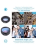 کیت لنز دوربین تلفن APEXEL 10 in 1. لنز عریض ماکرو CPL فیلتر کلیدوسکوپ و لنز تلسکوپ 2X برای گوشی های هوشمند