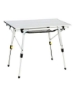 میز کمپینگ پیک نیک قابل حمل در فضای باز با پایه های آلومینیومی قابل تنظیم ارتفاع