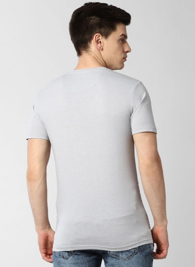 تی شرت یقه خدمه با تناسب معمولی