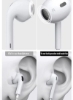هدفون لایتنینگ سیمی برای iPhone 13 [دارای تاییدیه Apple MFi] میکروفون داخلی و کنترل صدا، هدست استریو داخل گوش سازگار با iPhone 13 Mini/SE/12 Pro/12Pro Max/11/X/8 7-All System iOS