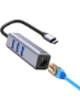 هاب هاب چند پورت USB OTG USB C Data Hubs RJ45 &amp; x 3 USB 3.0