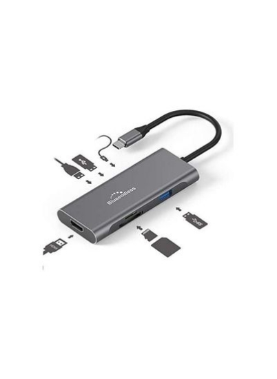 BLUEENDLESS USB-C چند پورت 7 در 1 هاب