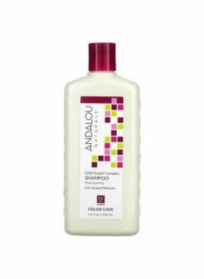 شامپو Andalou Naturals Color Care For Infused Moisture 1000 Roses Complex 11.5 fl oz 340 ml