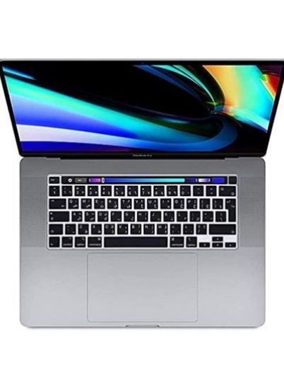 پوسته صفحه‌کلید سیلیکونی عربی بسیار نازک برای MacBook Pro 2022 13 M2/Pro 13 M1/Pro 13 inch 2020 Model A2289/A2251/A2338 M1 تراشه و برای MacBook Pro 16 اینچ مدل 2019 مدل A2141 UK Layout