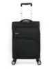 چرخ دستی چمدان کابین قابل افزایش Moorea Soft 55cm مشکی