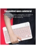 کیبورد و ماوس بلوتوث قابل شارژ Combo Ultra Slim Compact Mouse Wireless Keyboard for Android Windows Tablet Mobile iPhone iPad Pro Air Mini iPad OS iOS انگلیسی عربی