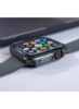 Apple Watch سری 41 میلی متری دیفندر از آلیاژ آلومینیوم فلزی و قاب محافظ لاستیکی محافظ ضد ضربه سبز