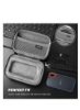 کیف مسافرتی Excellence برای SanDisk 250 گیگابایتی/ 500 گیگابایتی/ 1 ترابایتی/ 2 ترابایتی Extreme Portable SSD, SDSSDE60-500G-G25 ضد ضربه EVA محافظ محافظ پوسته سخت - مشکی