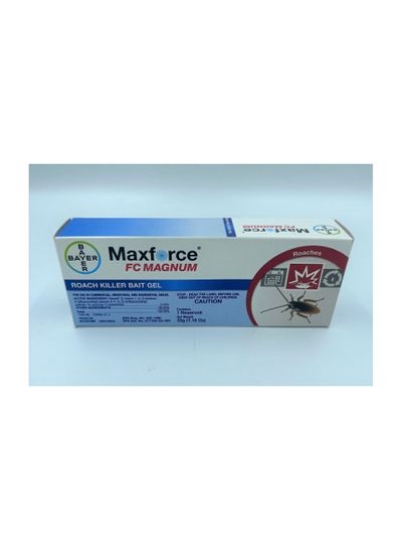 Bayer Maxforce FC Magnum Roach Killer Bait حشره کش شفاف زرد روشن (1 لوله 33 گرم با پیستون، نوک و درب همراه)