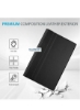 قاب کیبورد Samsung Galaxy Tab A7 10.4 اینچی مدل 2020 (SM-T500/T505)، پوشش محافظ پشتی نرم TPU با قابلیت جدا شدن مغناطیسی بی سیم