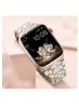 بند فلزی RiZOW Stainless Steel سازگار با iwatch Apple Series Watch 7/6/5/4/3/2/1/SE بند تعویض 42mm 44mm 45mm - طلایی