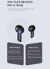 Earbuds ورزشی بی‌سیم T36 داخل گوش IPX4 سفید ضد آب