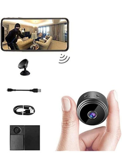 ضبط ویدیوی صوتی مینی وای فای دوربین مداربسته با اپلیکیشن دوربین مخفی بی سیم