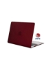 پوشش پوسته محافظ سخت محافظ MacBook Pro 16 A2141 Ultra Slim و پوسته صفحه کلید با محافظ صفحه نمایش قرمز شرابی