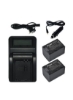 باتری جایگزین قابل شارژ DMK Power 2x NP-FH70 7.2V / 1800mAh و شارژر باتری سریع ال سی دی 1x سازگار با دوربین های سونی