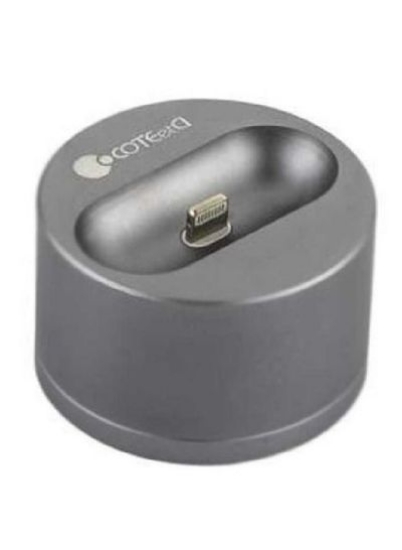 شارژر داک سری آلومینیومی Coteetci برای AirPods 1 و 2 Gray