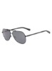 FULL RIM METAL Aviator NAUTICA SUN N4636SP 6013 (005) مشکی مات