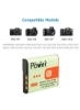 باتری DMK Power NP-BG1 950mAh با شارژر باتری TC600E سازگار با Sony DSC-H3 DSC-H7 و غیره،