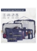 6 عدد ست بسته بندی سازمان دهنده چمدان مسافرتی کیسه های نگهداری کیسه های ضد آب کیسه لباسشویی