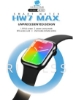ساعت هوشمند HW7 MAX 1.99 اینچی با صفحه نمایش فوق عریض با کنترل دسترسی NFC و شارژ بی سیم مشکی