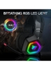 هدست گیمینگ ONIKUMA K10 RGB هدفون سیمی با هدفون حذف نویز میکروفون برای PC Gamer