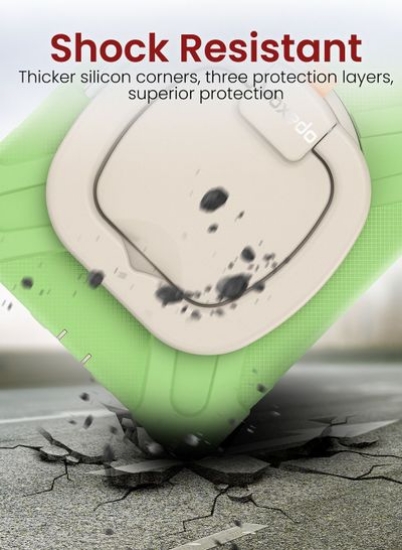 قاب محافظ رنگارنگ مقاوم ضد ضربه Moxedo با پایه 360 چرخشی و بند شانه برای کودکان سازگار با Samsung Galaxy Tab A7 10.4 اینچی (T500/T505) - Matcha Green
