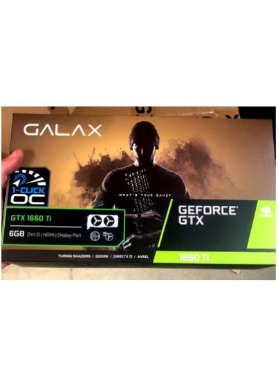 Galaxy GeForce GTX 1660 Ti، OC 1 کلیک، 6 گیگابایت GDDR6، کارت گرافیک